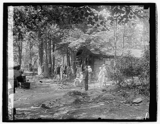 Hoover camp on the Rapidan, 8/17/29