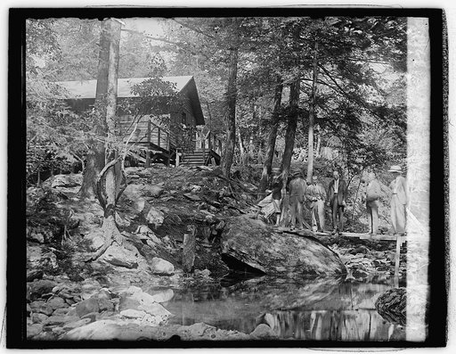 Hoover camp on the Rapidan, 8/17/29