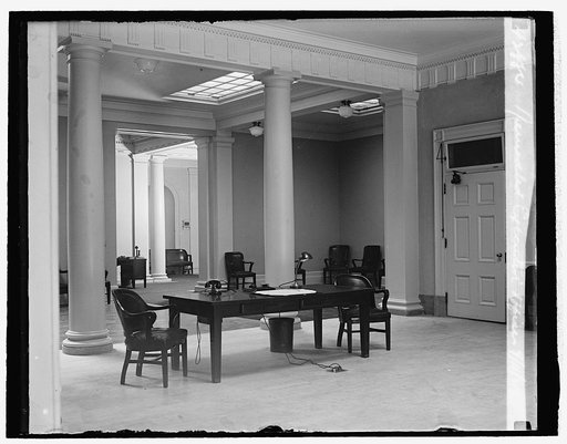 Remodeled executive offices, 9/11/29