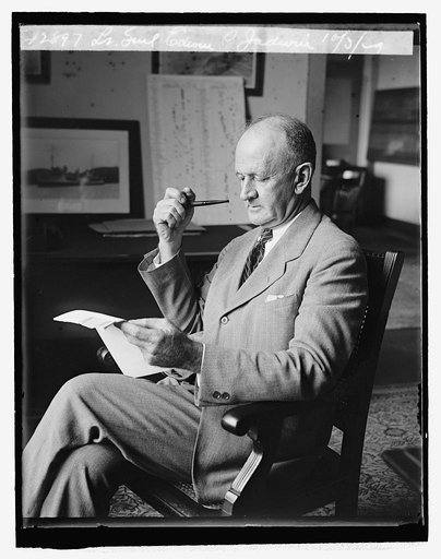 Lt. Genl. Edwin C. Jadwin, 10/3/29