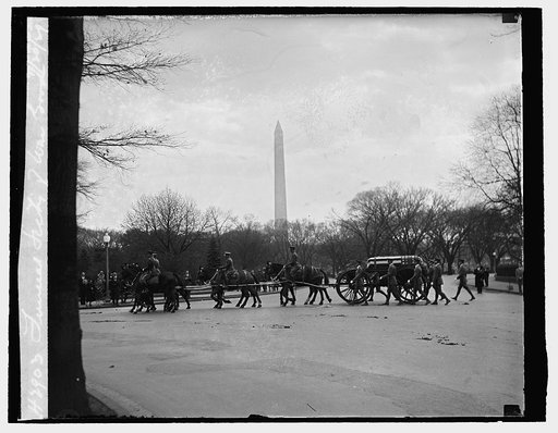 Funeral, Secty. of War Good, 11/20/29