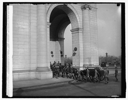 Funeral, Secty. War Good, 11/20/29