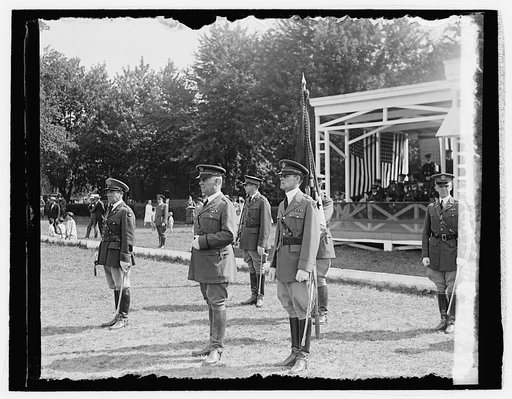 Genl. Summerall reviewing C.M.T.C., Fort Myer, 8/1/29
