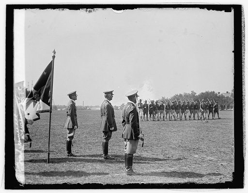 Genl. Summerall reviewing C.M.T.C. at Fort Myer, 8/1/29
