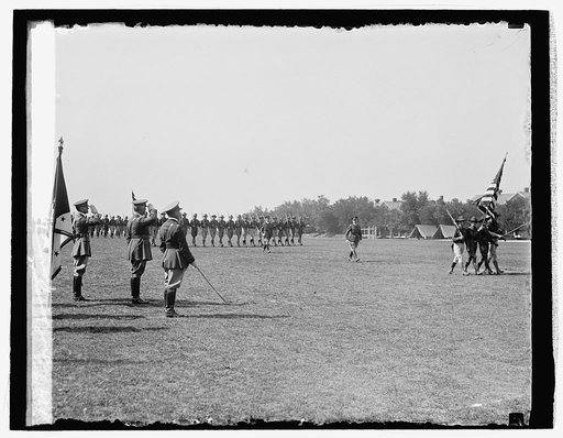 Genl. Summerall reviewing C.M.T.C. at Fort Myer, 8/1/29