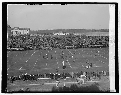 G.U. - Navy game, 11/9/29