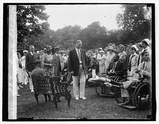 White House Reception to Veterans, 6/27/29