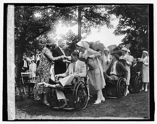 White House Reception to Veterans, 6/27/29