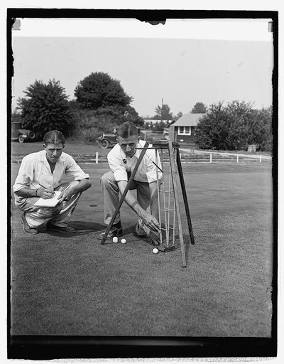 Golf green expiriments, Arlington Farm, 8/12/29