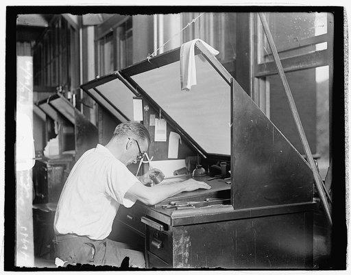 Bureau of Eng. & Ptg., engraving, 6/26/29
