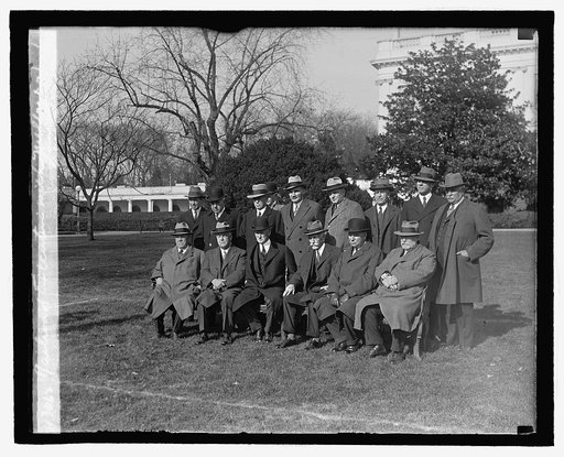 Railroad executives with Mellon & Lamont, 11/19/29