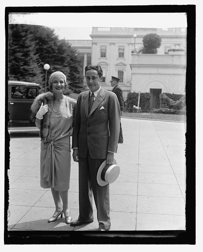 Mr. & Mrs. Irving Thalberg (Norma Shearer), 7/24/29