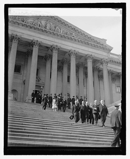 Ramsay MacDonald at Capitol, 10/7/29