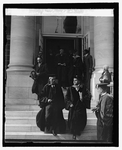 Ramsay MacDonald at Geo. Wash. Univ., 10/9/29
