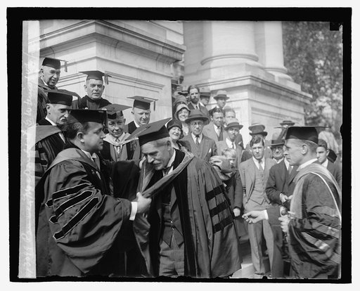 Ramsay MacDonald at G.W. Univ., 10/9/29