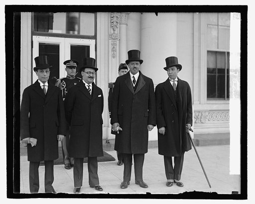 Minister of Ecuador at W.H., 10/25/29