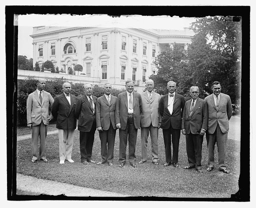 Hoover & U.S Road Delegation, 7/25/29