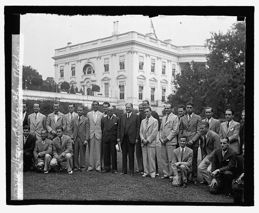 Hoover & Kappa Phi, 8/29/29