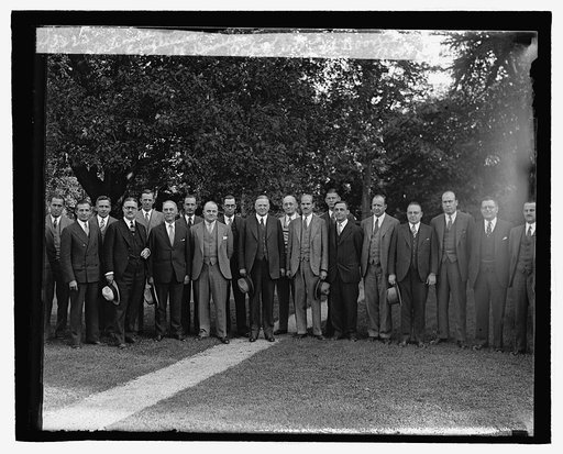 National Conference of Business Paper Editors with Hoover, 9/20/29