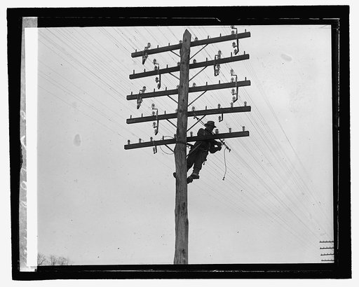 C&P Tel. Co. Lineman