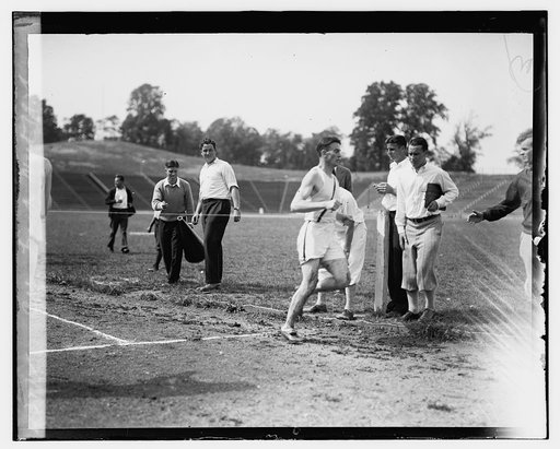 C.U. track meet, 1928