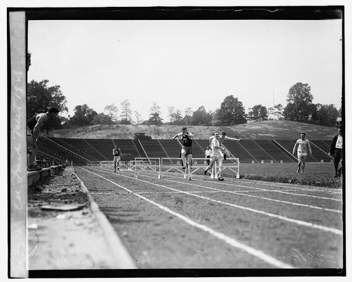 C.U. track meet, 1928