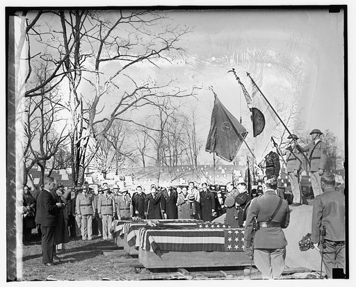 Burial at Arlington, 12/5/29