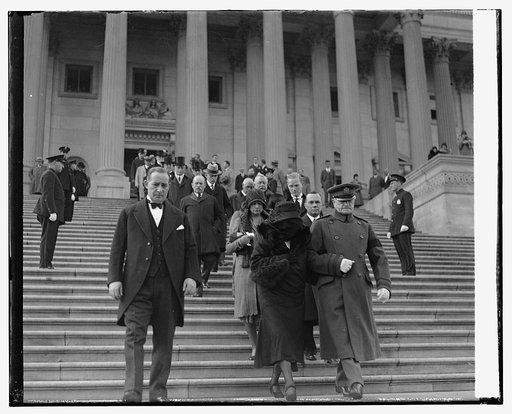 Funeral of Senator Warren, 11/26/29