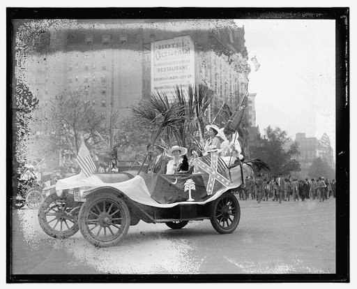 Confederate veteran reunion, 1917