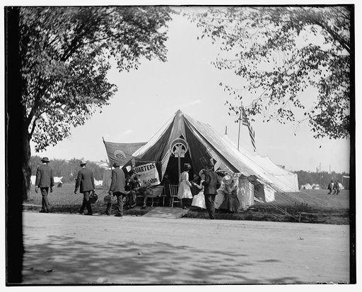 G.A.R. encampment, Oct. 1902, Hdq. Tent
