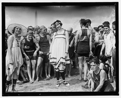 Bathing beach parade, July 26, 1919