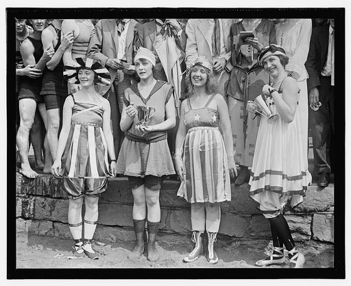 Bathing beach parade, July 26, 1919