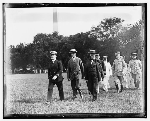 Sec. J. Daniels at mustering out of Yeoman & Marinettes, July 31, 1919