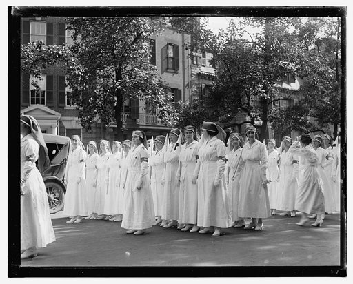 Red Cross parade, May 1918