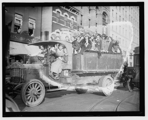 Peace demonstration, 1918