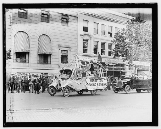Auto Trade Assoc. parade, Wash. D.C., June 28, 1919