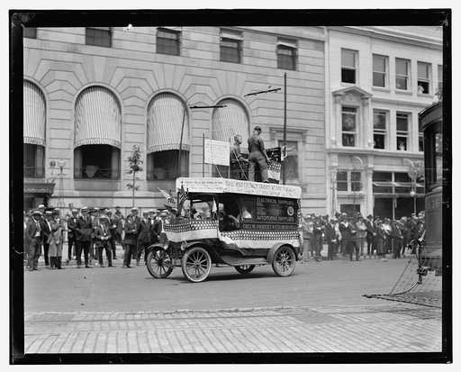 Auto Trade Assoc. parade, Wash. D.C., June 28, 1919