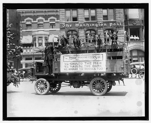 Auto Trade Assoc. parade, Wash. D.C., June 28, 1919