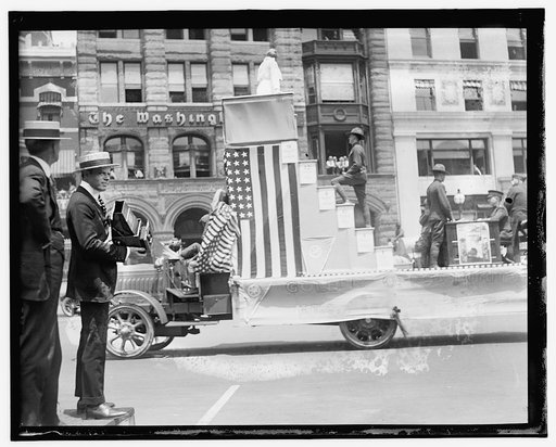 Auto Trade Assoc. parade, Wash. D.C., June 28, 1919