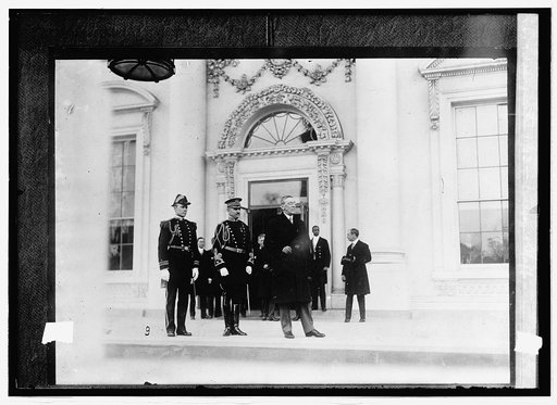 Innauguration, 1913; Wilson & Taft