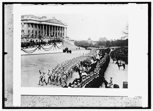 Inauguration, [1913]; West Point cadets