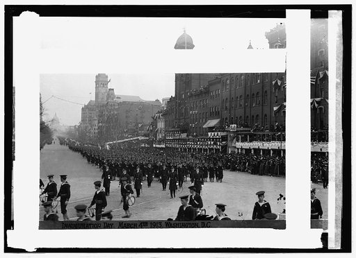 Inauguration, 1913; Naval Batallion