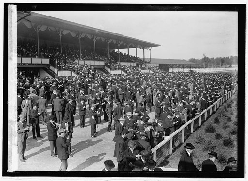 Laurel race track, 1913