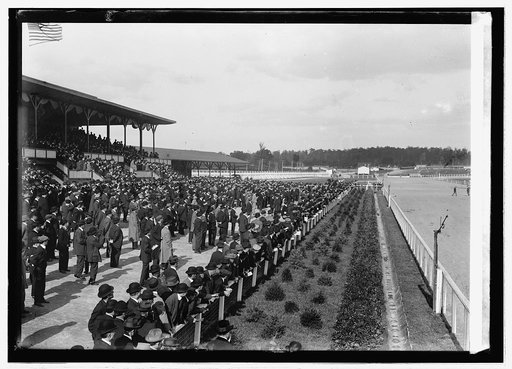 Laurel race track, 1913