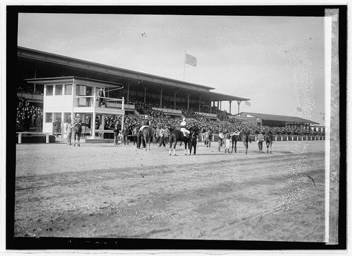 Laurel race track, 1913