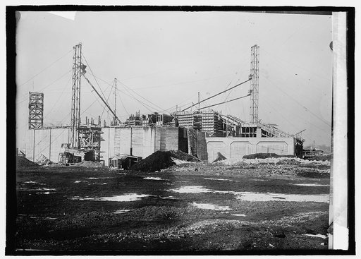 Lincoln Memorial under const., January, 1915