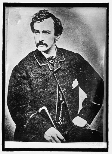 John Wilkes Booth assassinated Lincoln, Apr. 14/65