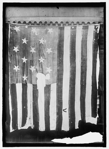 Flag which floated over Fort McHenry, [...] star, June 4/14