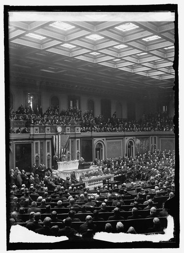 Wilson addressing Congress, Feb. 26/16