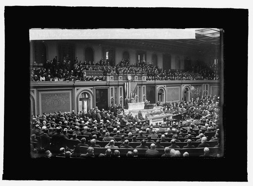 Wilson addressing Congress, Feb. 26/16